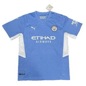 manchester city retro drakt hjemme 2021-2022