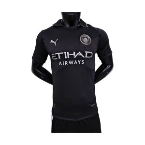manchester city drakt spesialutgave spillerversjon svart 2025-2026