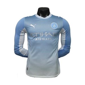 manchester city drakt 2026-2027 hjemme spillerversjon langermet