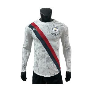 manchester city drakt 2025-2026 borte spillerversjon club world langermet