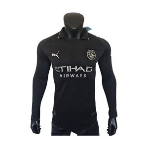 manchester city drakt 2025-2026 borte spillerversjon langermet