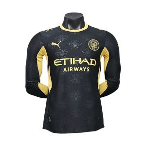 manchester city drakt 2026-2027 borte spillerversjon langermet