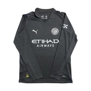 manchester city drakt svart spesialutgave langermet 2025-2026