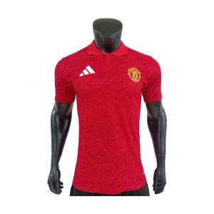 polo manchester united rod spillerversjon 2025-2026