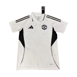 polo manchester united hvit 2026-2027