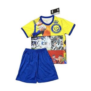 al nassr barn spesialutgave (1) drakt sett cristiano ronaldo 7 2025-2026