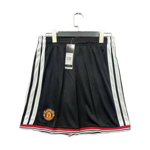 manchester united shorts hjemme svart 2026-2027