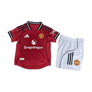 manchester united barn drakt sett hjemme spillerversjon 2025-2026