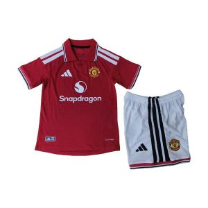 manchester united barn drakt sett hjemme spillerversjon 2026-2027