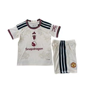 manchester united barn drakt sett tredje 2026-2027
