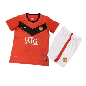 manchester united barn retro aig drakt hjemme 2009-2010