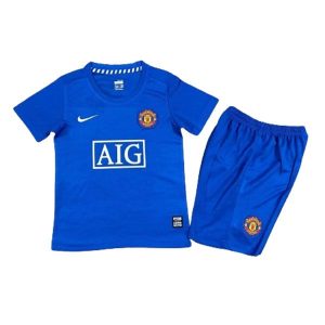 manchester united barn retro aig drakt tredje 2008-2009
