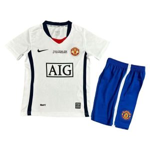 manchester united barn retro aig drakt borte 2008-2009