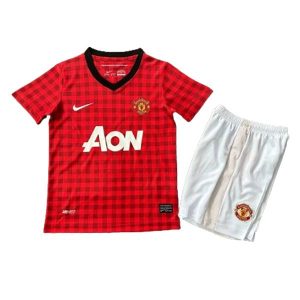 manchester united barn retro aon drakt hjemme 2012-2013