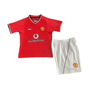 manchester united barn retro drakt hjemme 2000-2002