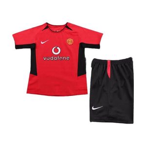 manchester united barn retro drakt hjemme 2002-2003