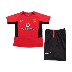 manchester united barn retro drakt hjemme 2002-2004