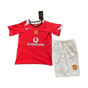 manchester united barn retro drakt hjemme 2005-2006
