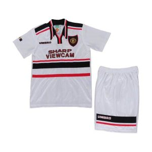 manchester united barn retro drakt borte 1998