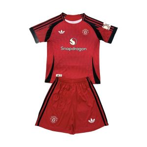 manchester united barn konseptversjon drakt sett rod 2026-2027