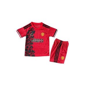 manchester united barn spesialutgave drakt sett rod 2025-2026