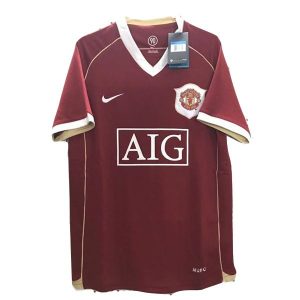 manchester united retro aig drakt hjemme 2006