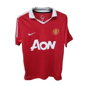 manchester united retro aon drakt hjemme 2010