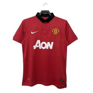 manchester united retro aon drakt hjemme 2013-2014