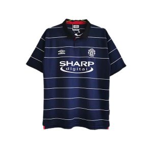 manchester united retro sharp digital drakt borte 1999-2000