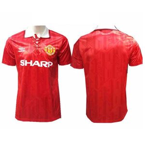 manchester united retro sharp drakt hjemme 1994