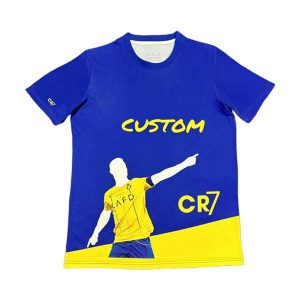 al nassr drakt spesialutgave bla gul CR7 2025-2026
