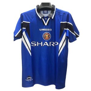 manchester united retro sharp drakt tredje 1996-1997