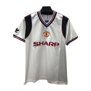 manchester united retro sharp drakt borte 1984-1986