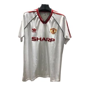 manchester united retro sharp drakt borte 1988-1990