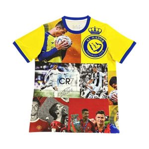 al nassr drakt spesialutgave gul rod ronaldo 2025-2026