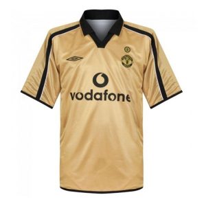 manchester united retro vodafone drakt tredje 1998-1999