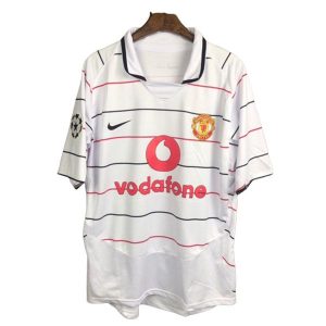 manchester united retro vodafone drakt tredje 2003-2004