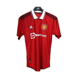manchester united retro drakt hjemme spillerversjon 2022-2023