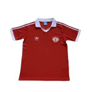 manchester united retro drakt hjemme 1980-1982