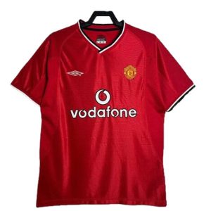 manchester united retro drakt hjemme 2000-2002