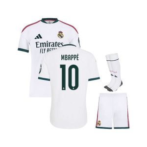 real madrid barn sett mbappe 10 drakt hjemme 2026-2027