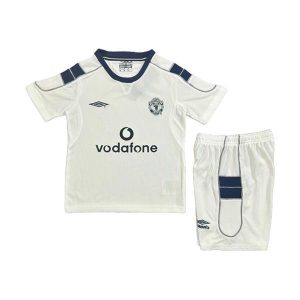manchester united retro barn drakt borte 2000-2001