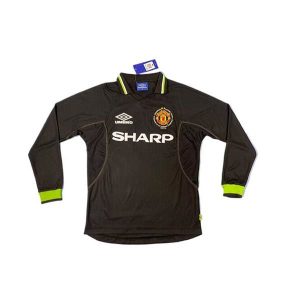 manchester united retro langermet drakt tredje 1998-1999