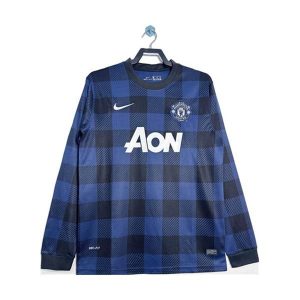 manchester united retro langermet drakt borte 2013-2014