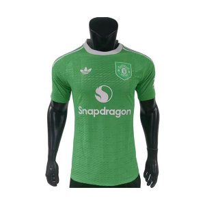 manchester united drakt keeper spillerversjon gronn 2025-2026