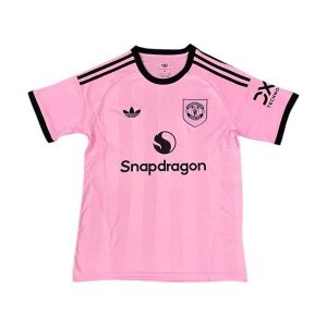 manchester united drakt keeper rosa svart 2025-2026