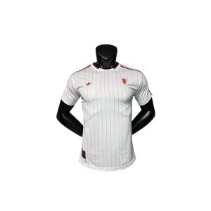 manchester united drakt spesialutgave spillerversjon hvit rod icon (2) 2025-2026