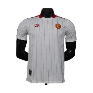 manchester united drakt spesialutgave spillerversjon hvit rod ICON 2025-2026