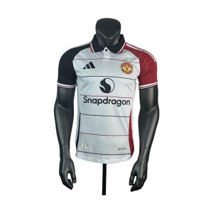 manchester united drakt spesialutgave spillerversjon hvit svart rod 2025-2026