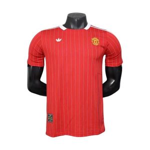 manchester united drakt spesialutgave spillerversjon rod hvit ICON (2) 2025-2026